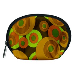 Brown pattern Accessory Pouches (Medium) 