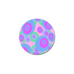 Pink Pattern Golf Ball Marker (4 Pack) by Valentinaart