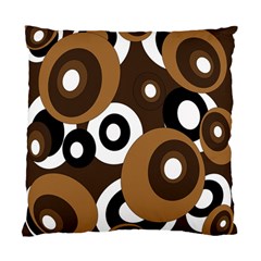 Brown Pattern Standard Cushion Case (two Sides)