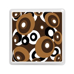 Brown Pattern Memory Card Reader (square)  by Valentinaart