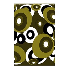 Green pattern Shower Curtain 48  x 72  (Small) 