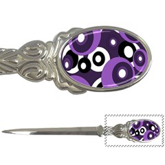 Purple Pattern Letter Openers by Valentinaart