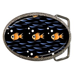Fish Pattern Belt Buckles by Valentinaart