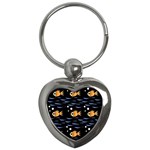 Fish pattern Key Chains (Heart)  Front