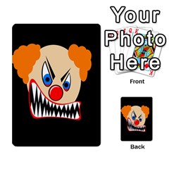 Evil Clown Multi-purpose Cards (rectangle) 