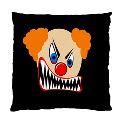 Evil Clown Standard Cushion Case (one Side) by Valentinaart