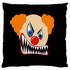 Evil Clown Standard Flano Cushion Case (one Side) by Valentinaart