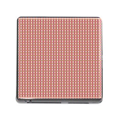 Mod Pink Green Pattern Memory Card Reader (square) by BrightVibesDesign