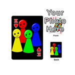 Don t get angry Playing Cards 54 (Mini)  Front - HeartK