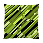 Green pattern Standard Cushion Case (Two Sides) Front