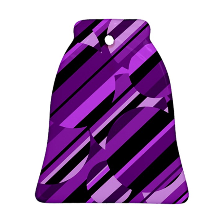 Purple pattern Ornament (Bell) 
