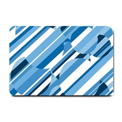 Blue Pattern Small Doormat 