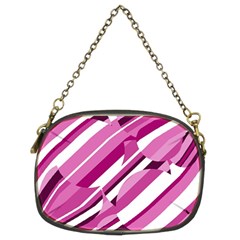 Magenta Pattern Chain Purses (two Sides)  by Valentinaart