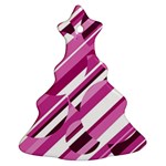 Magenta pattern Ornament (Christmas Tree) Front