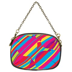 Colorful summer pattern Chain Purses (One Side) 