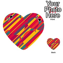 Colorful Hot Pattern Playing Cards 54 (heart) 