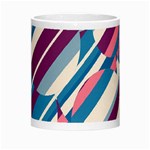 Blue and pink pattern Morph Mugs Center