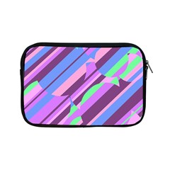 Pink, Purple And Green Pattern Apple Ipad Mini Zipper Cases by Valentinaart