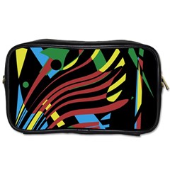 Colorful Decorative Abstrat Design Toiletries Bags 2-side by Valentinaart