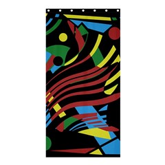 Colorful Decorative Abstrat Design Shower Curtain 36  X 72  (stall)  by Valentinaart