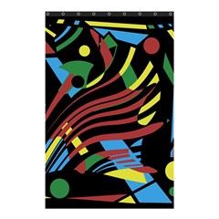 Colorful Decorative Abstrat Design Shower Curtain 48  X 72  (small)  by Valentinaart