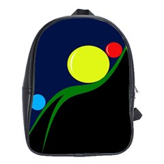 Falling Boalls School Bags(large)  by Valentinaart