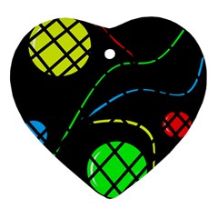 Colorful Design Ornament (heart) 