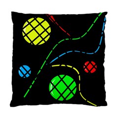 Colorful Design Standard Cushion Case (two Sides) by Valentinaart