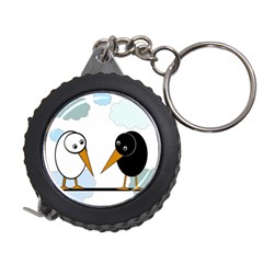 Black and white birds Measuring Tapes