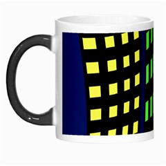 Colorful Abstract City Landscape Morph Mugs by Valentinaart