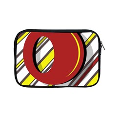 Red And Yellow Design Apple Ipad Mini Zipper Cases