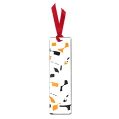 Orange, White And Black Pattern Small Book Marks by Valentinaart