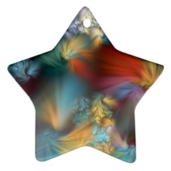 More Evidence Of Angels Star Ornament (two Sides)  by WolfepawFractals