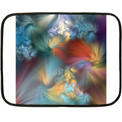 More Evidence Of Angels Double Sided Fleece Blanket (mini)  by WolfepawFractals