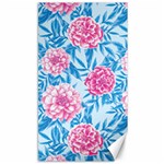 Blue & Pink Floral Canvas 40  x 72   39.28 x69.23  Canvas - 1