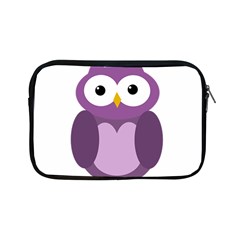 Purple transparetn owl Apple iPad Mini Zipper Cases