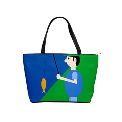 Fisherman Shoulder Handbags by Valentinaart