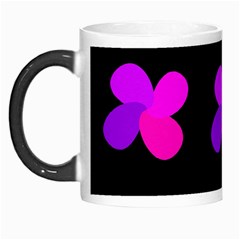 Purple Flowers Morph Mugs by Valentinaart