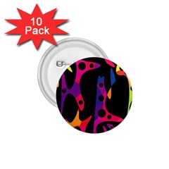 Colorful Pattern 1 75  Buttons (10 Pack) by Valentinaart