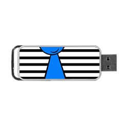 Blue Pawn Portable Usb Flash (two Sides)