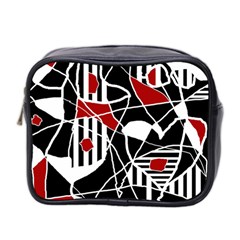 Artistic Abstraction Mini Toiletries Bag 2-side by Valentinaart