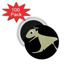 Kangaroo 1 75  Magnets (100 Pack)  by Valentinaart