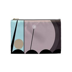 Abstract Design Cosmetic Bag (medium)  by Valentinaart