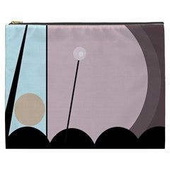 Abstract Design Cosmetic Bag (xxxl)  by Valentinaart