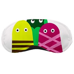 Three Mosters Sleeping Masks by Valentinaart