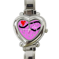 Centipedes Heart Italian Charm Watch by Valentinaart