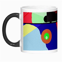Abstract Train Morph Mugs by Valentinaart