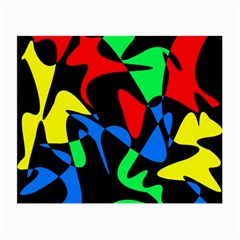 Colorful abstraction Small Glasses Cloth (2-Side)