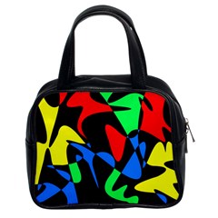 Colorful abstraction Classic Handbags (2 Sides)
