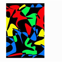 Colorful abstraction Large Garden Flag (Two Sides)